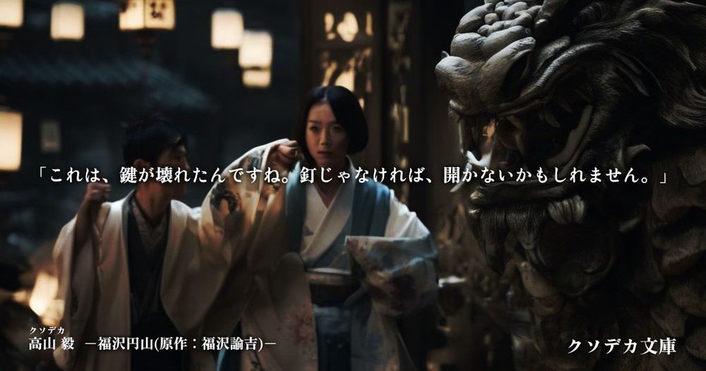 「これは、鍵が壊れたんですね。釘じゃなければ、開かないかもしれません。」