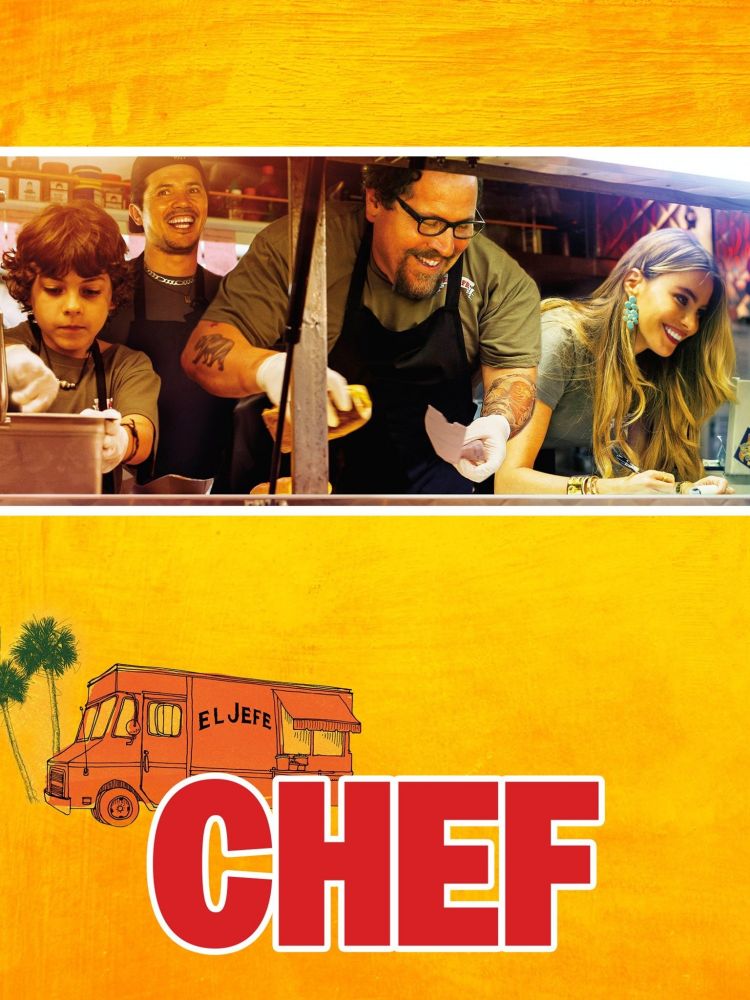a poster for the film chef.