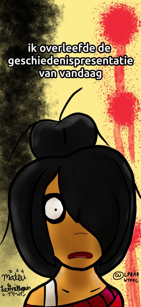 Parodie van "The 2000 Yard stare" met Maya Schoppenboer.