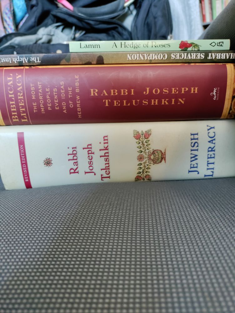 Small stack of books 