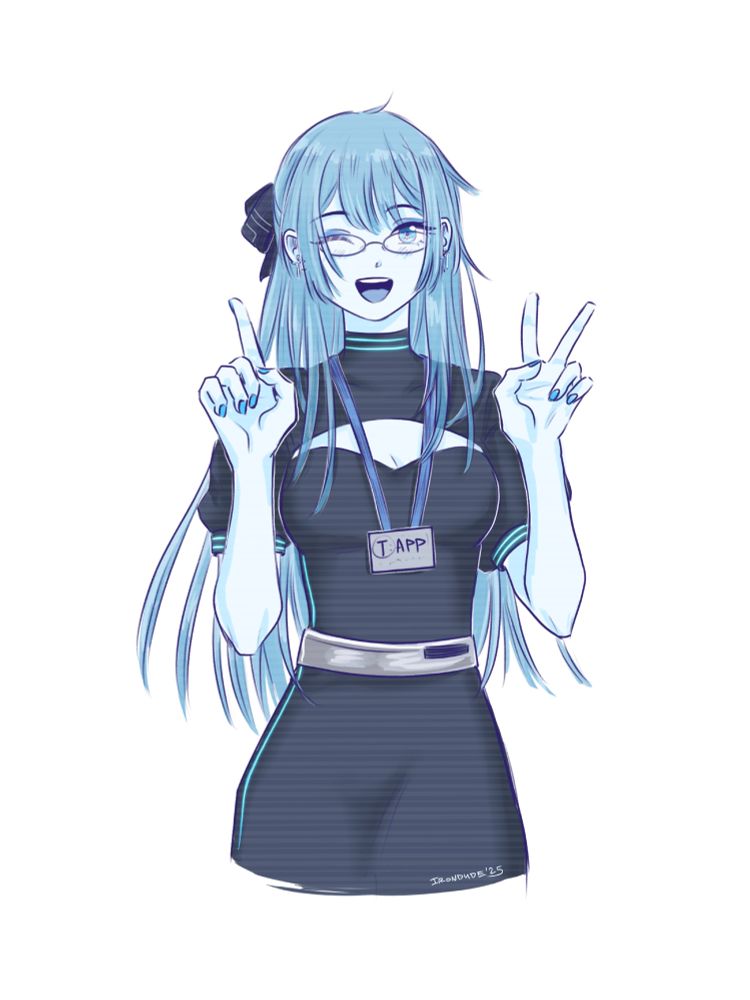 3 MORE DAYS!
The character 'App' holding up three fingers in a cutesy pose.