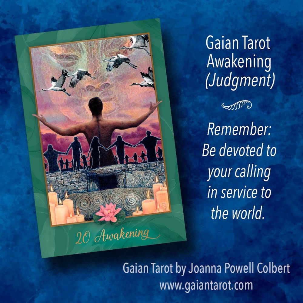 Gaian Tarot Awakening (Judgment)