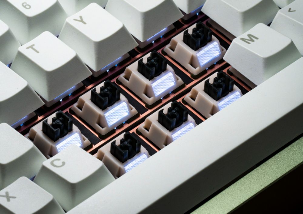Turtle silent tactile switches with light diffuser