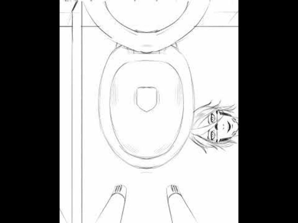 Elster checks the Bathroom