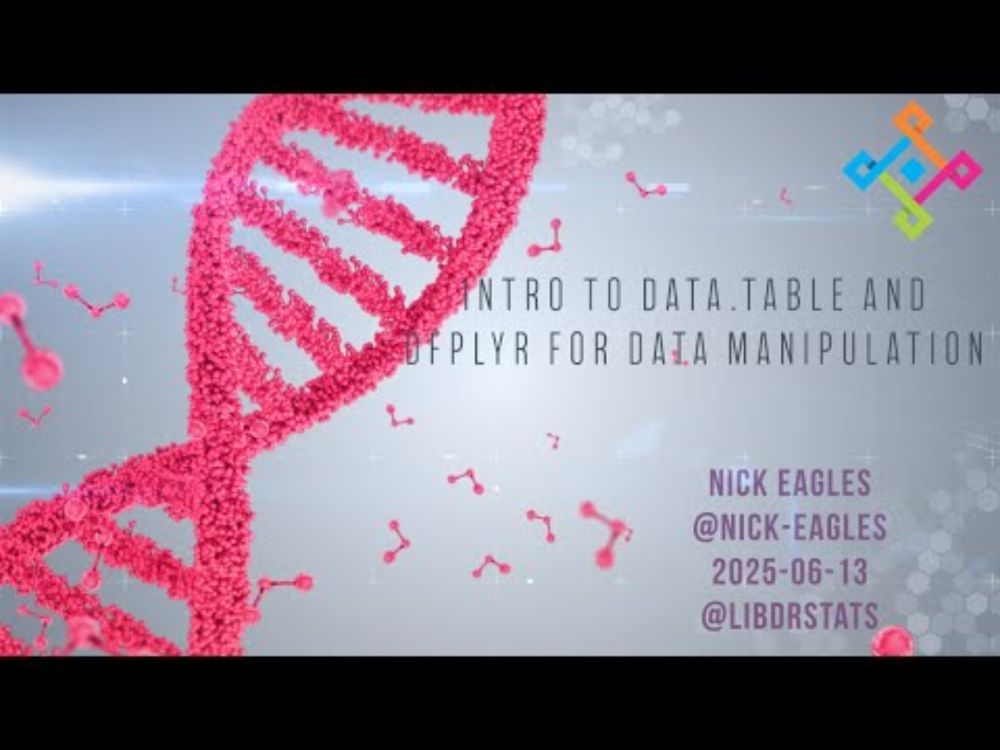 [2025-06-13] Intro to data.table and dtplyr for data manipulation