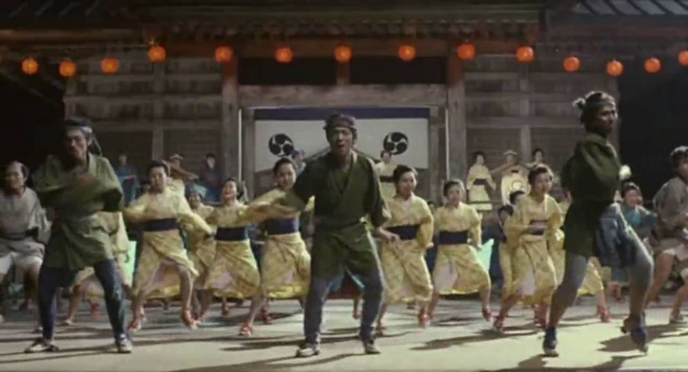 The STRiPES: "Finale Dance Sequence" (Zatoichi 2003) [HD]