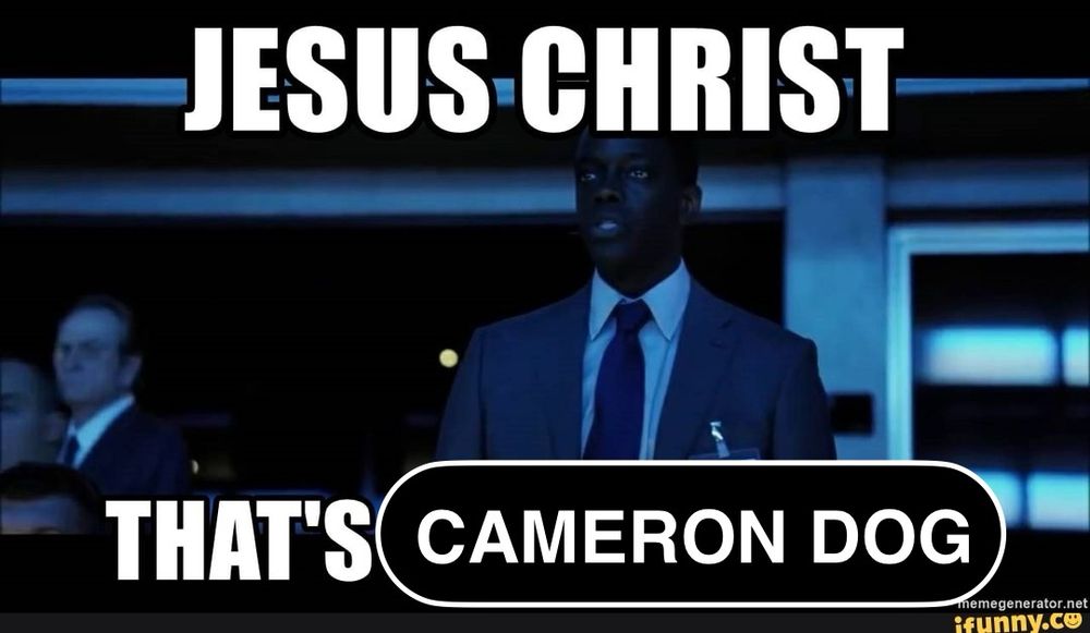 Jesus Christ
That’s Cameron Dog