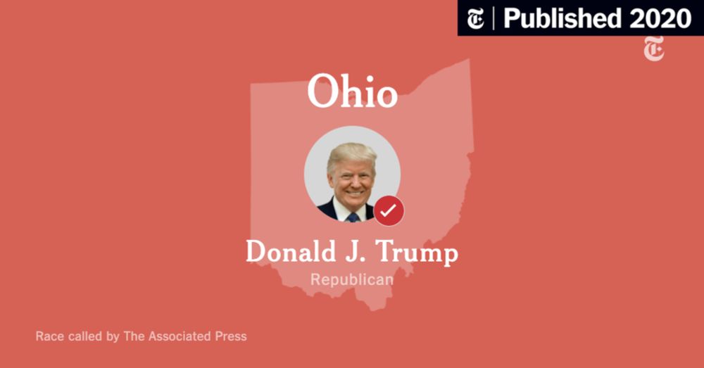 Ohio Election Results (Published 2020)