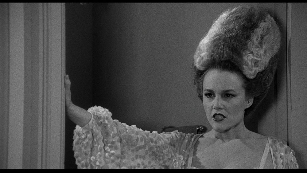 Madeline Kahn, as the bride of Frankenstein, from Mel Brooks’ movie Young Frankenstein