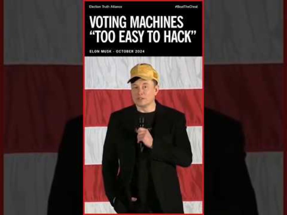 "We Don't Need Votes" - Trump and Musk's SUSPICIOUS Quotes (2024)