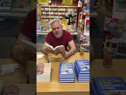 Cyril Hellman läser Sommar i Kyiv ur Slå mig så hårt du vill