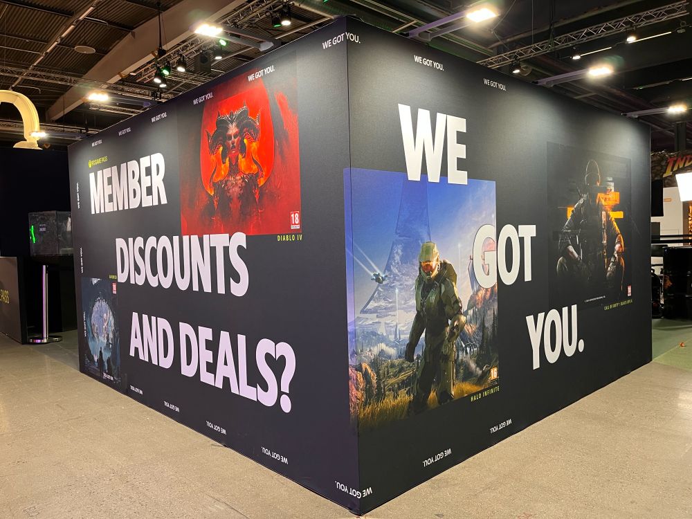 Pc game pass booth