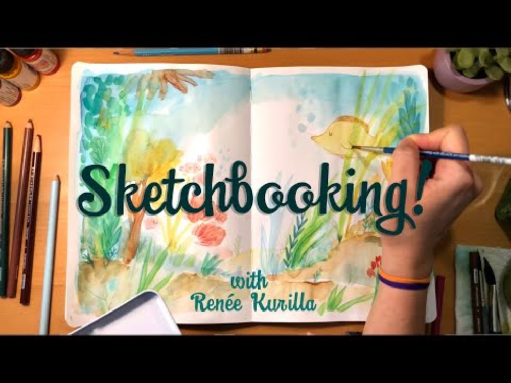 Sketchbooking: Underwater Paint