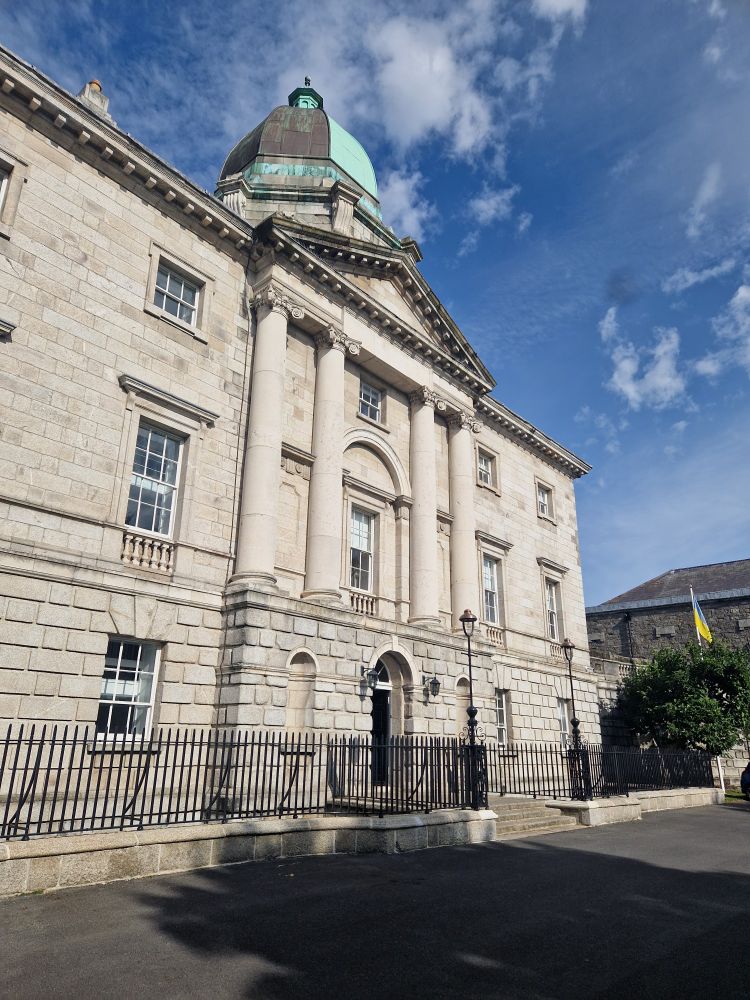 Front entrance to Blackhall Place. The former King’s Hospital School, now home to the Law Society Of Ireland #NewOffice