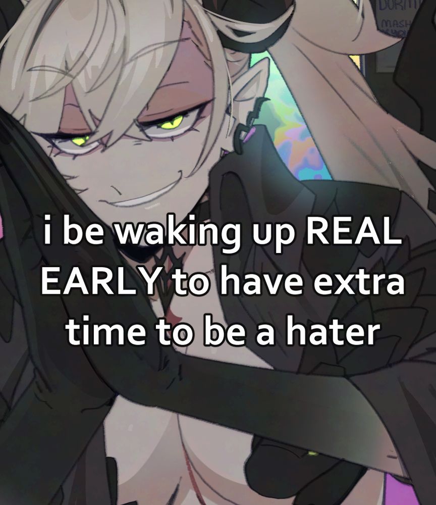 meme image of Lilith from Fate/Grand Order referencing Reverse Flash aka Eobard Thawne being a professional hater while there's an explosion in the background.
