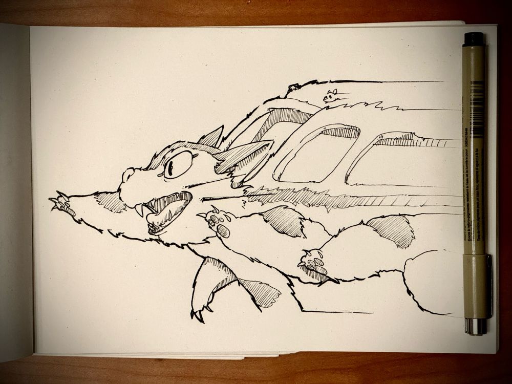 day 30- #rush :“tonari”- #inktober #inktober2023 - #viseu #porto #portugal 
@evaonirica 
.
autumn Outubro 2023