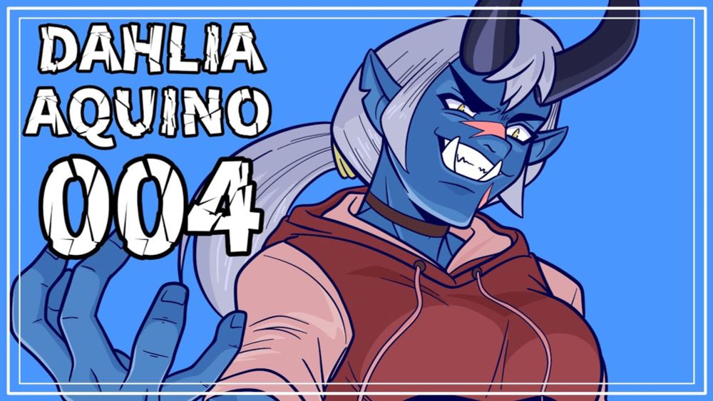 Wheyfu Wednesday 004: Dahlia Aquino (Monster Prom) Speedpaint