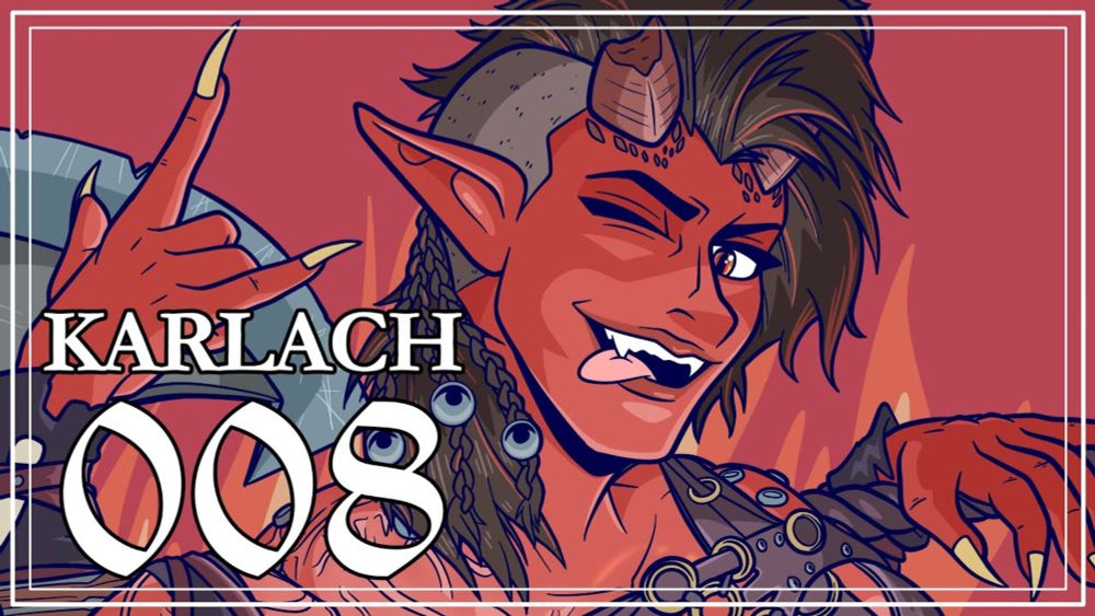 Wheyfu Wednesday 008: Karlach (Baldur's Gate) Speedpaint