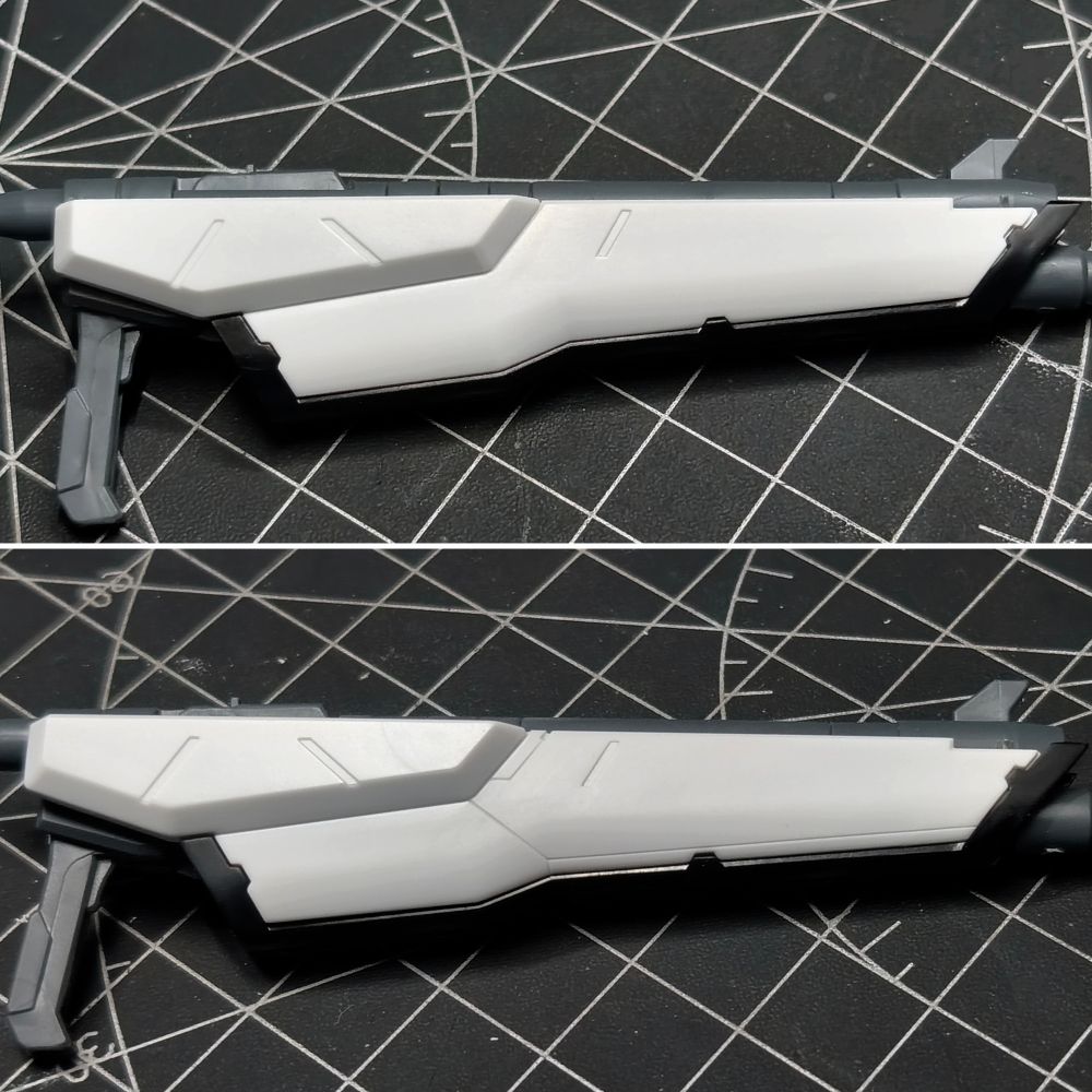 Added some subtle lines on the MG Gundam X's Shield Buster Rifle

#gundam #gunpla #toys #robot #ガンプラ