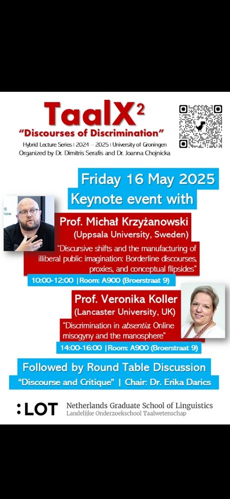 Poster for keynote event 