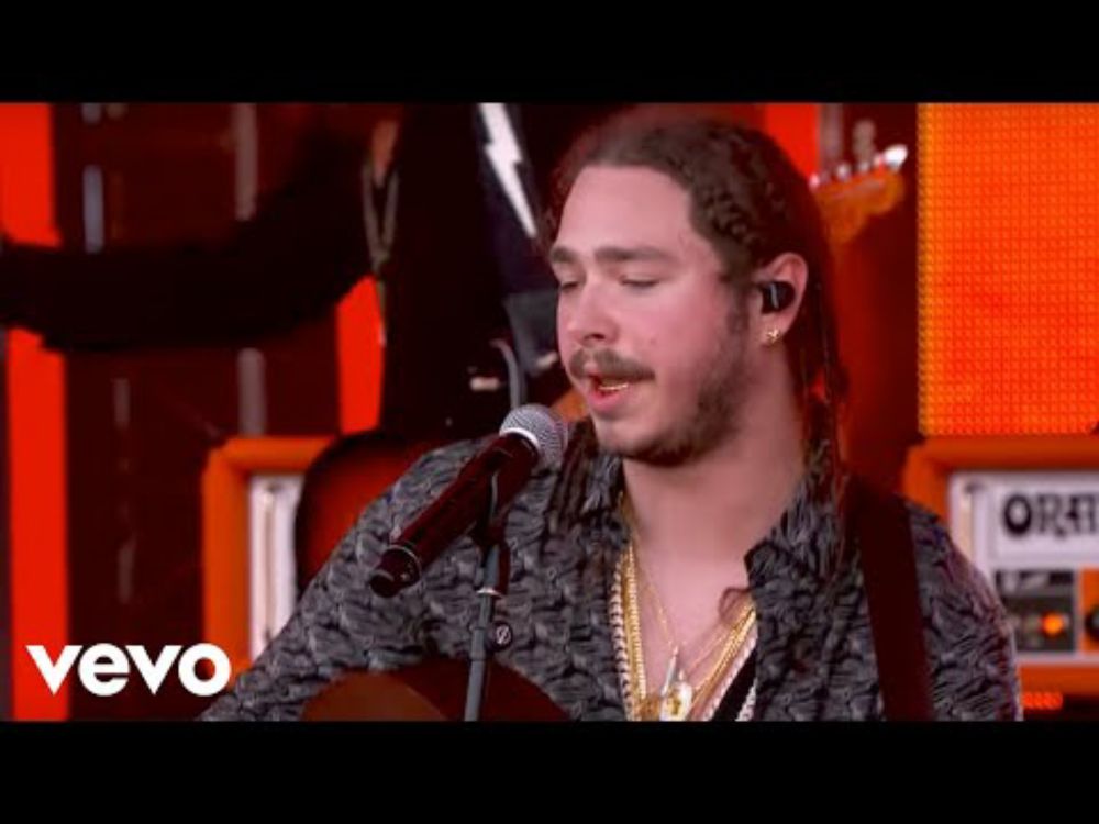 Post Malone - Oh God (Live From Jimmy Kimmel Live!)