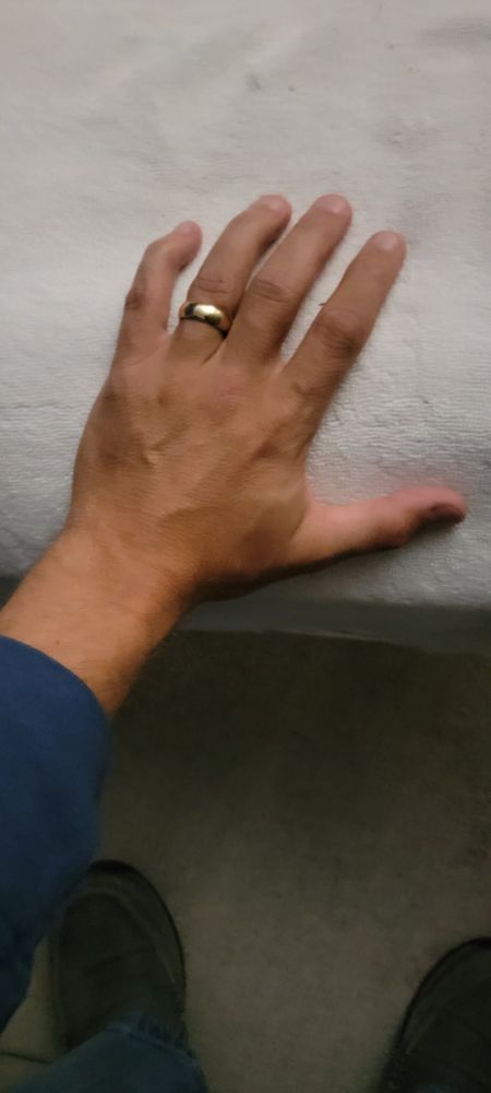 Man hand Monday day!