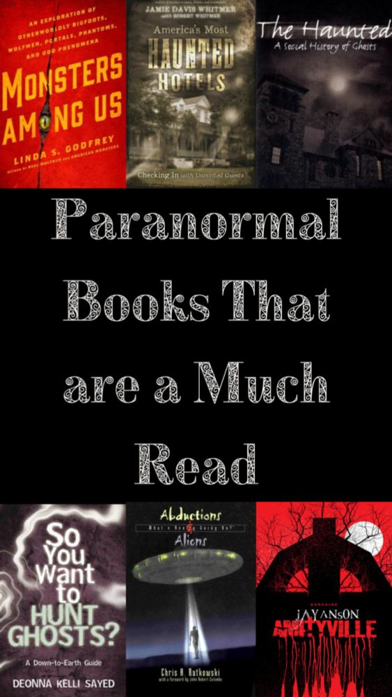 Paranormal Books That are a Much Read