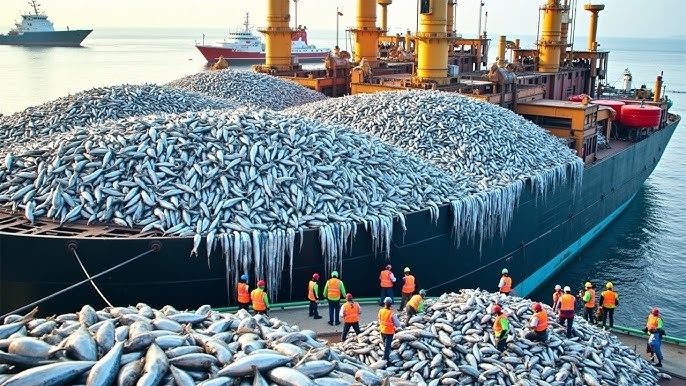 Fish, so many die that we can only count them by weight. 