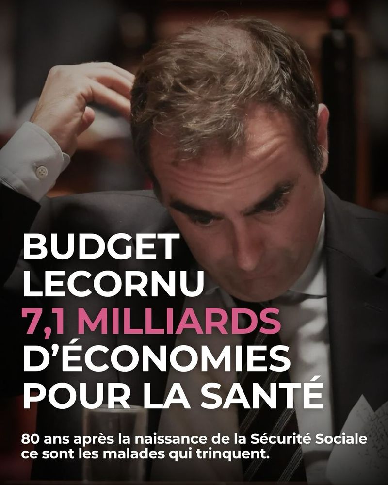 Budget santé : 80 ans après la naissance de la Sécurité sociale, ce sont les malades qui trinquent ! 
