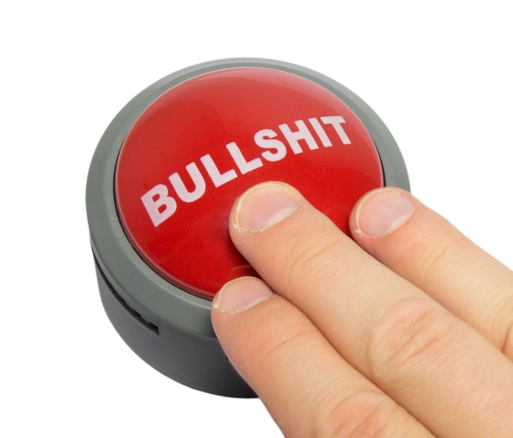 Bullshit button