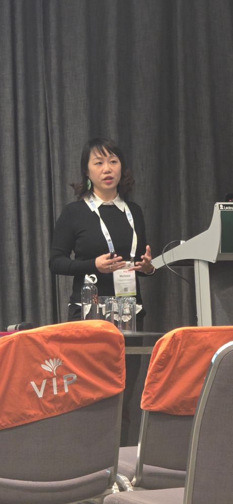 Melissa talking passionately
