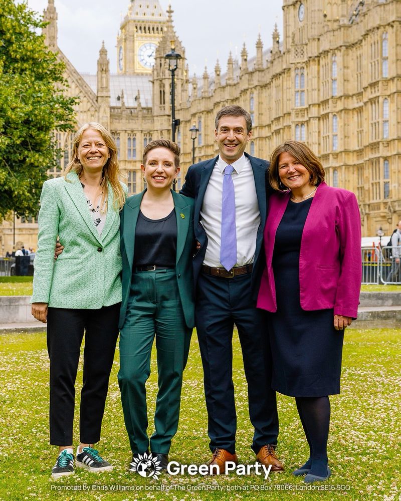 Picture of Green party 4 MPs