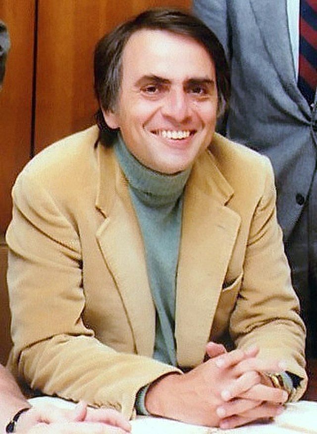 Carl Sagan (NASA, public domain)