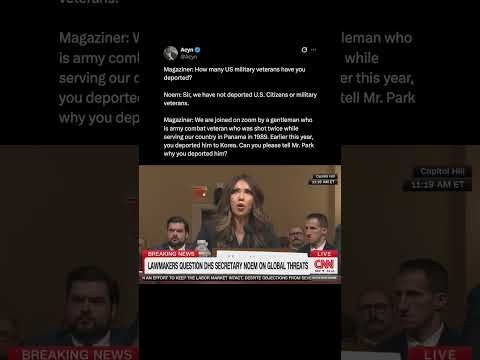 Noem Caught LYING UNDER OATH During LIVE Hearing...with VIDEO PROOF!!!