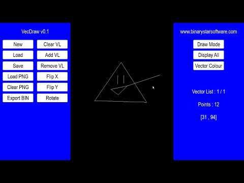 VecDraw (PC/Vectrex)