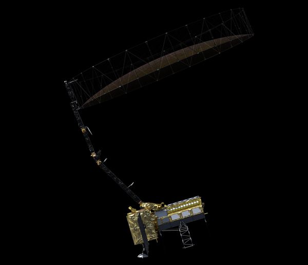 Image of the NISAR Spacecraft via NASA JPL 