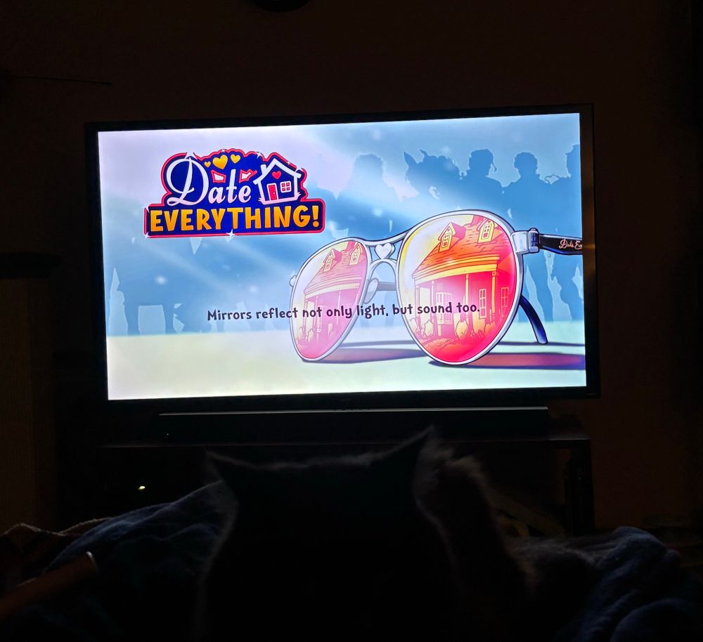 A screenshot of the game “Date Everything”
