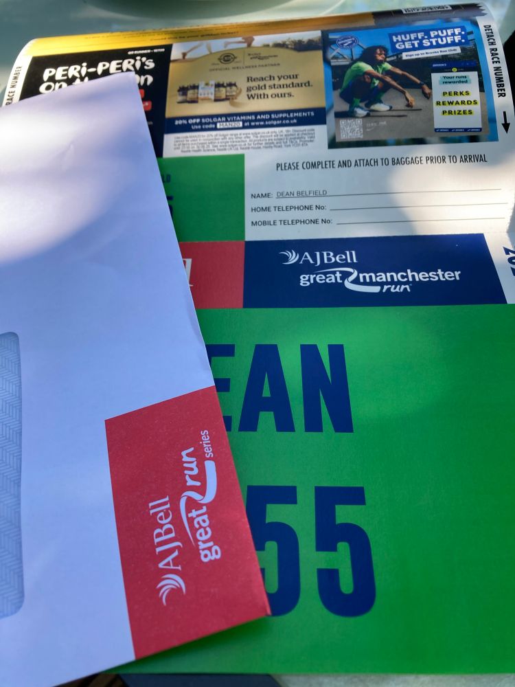 My Manchester 10K pack