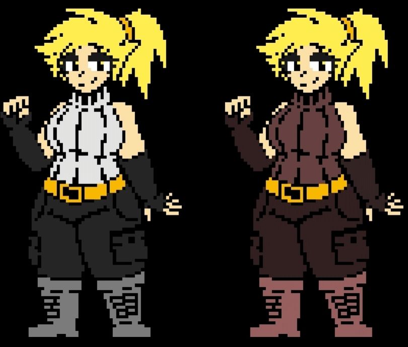 Rei + autumn color palette