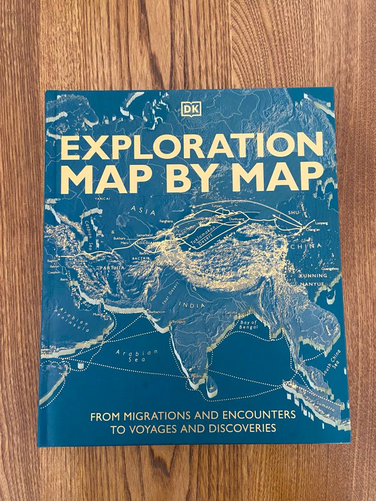 The cover of Exploration Map by Map.
