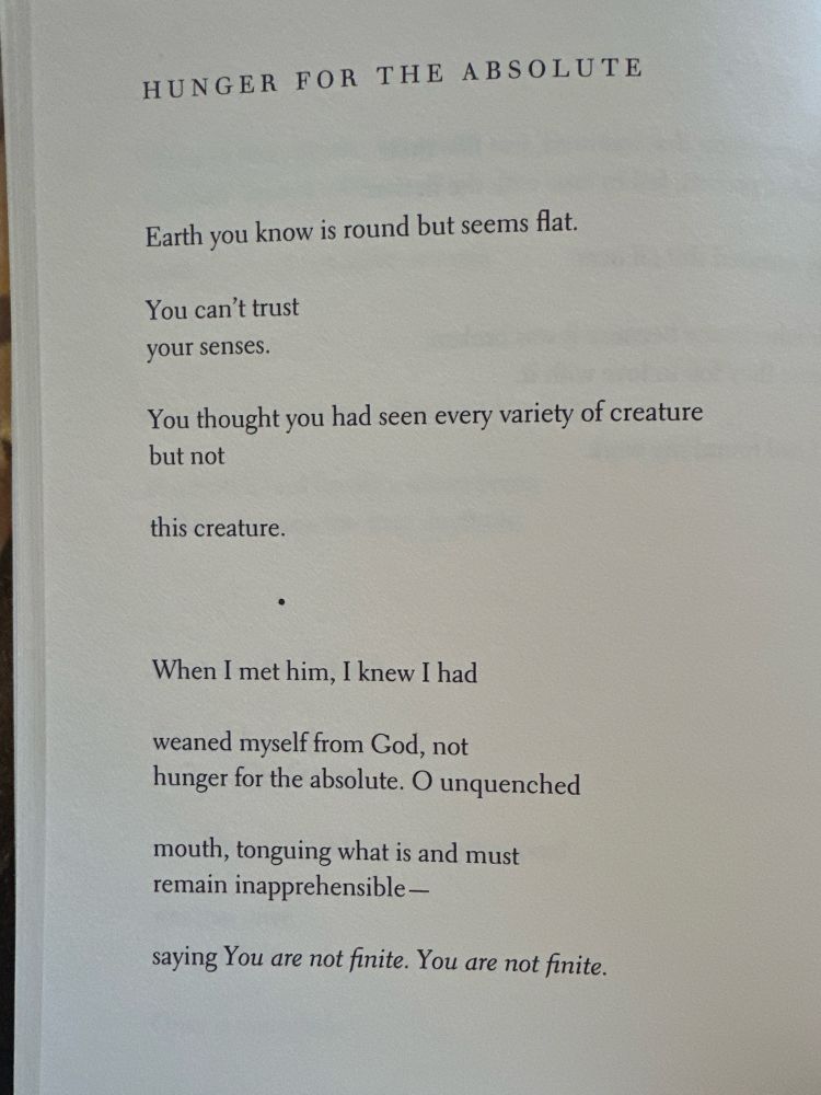 I can’t get enough of this sexy interiority. #bidart #inapprehensible