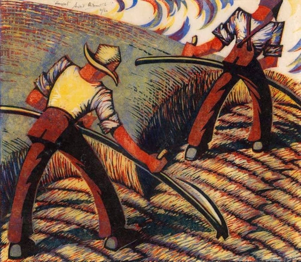 reaping, harvesting and associated activities on the land