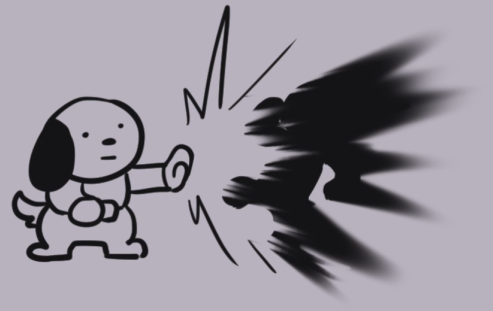 Tony using insanity blast