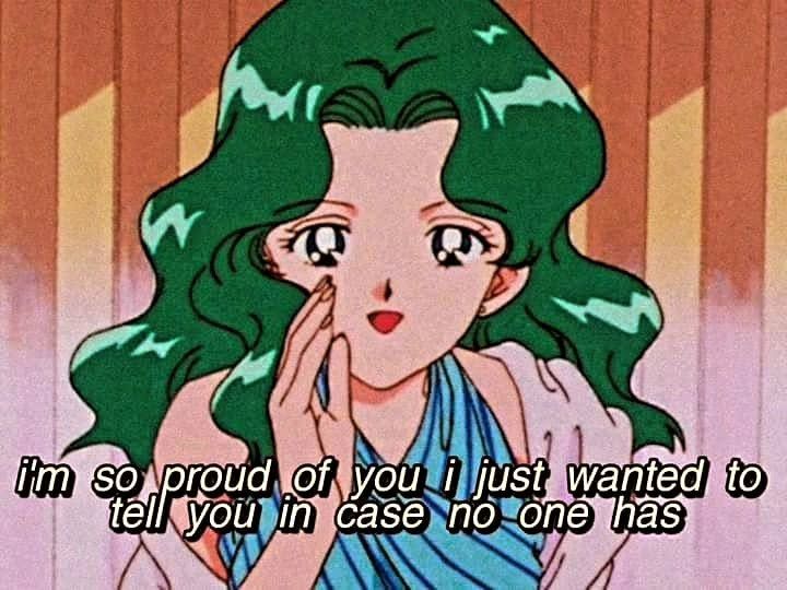 I'm so proud of you I just wanted to tell you in case no one else has