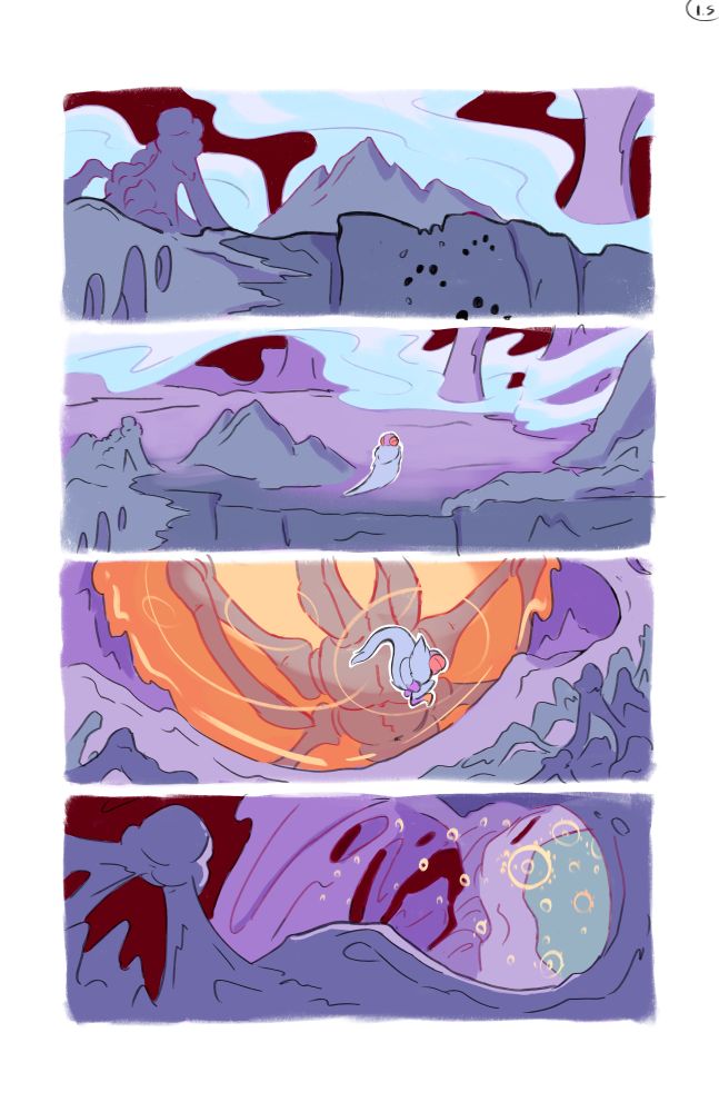 An intruder enters the witch’s mountain