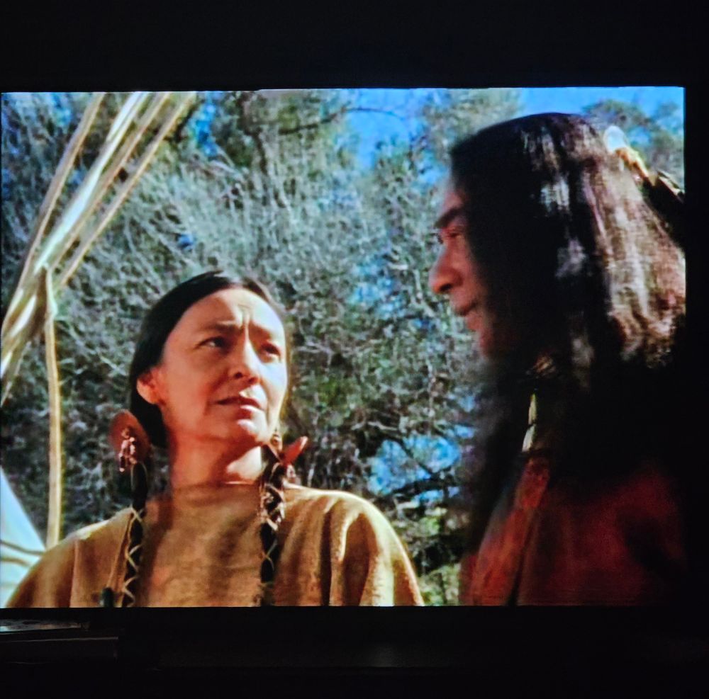 Tantoo Cardinal and Larry Sellers in Dr. Quinn, Medicine Woman 