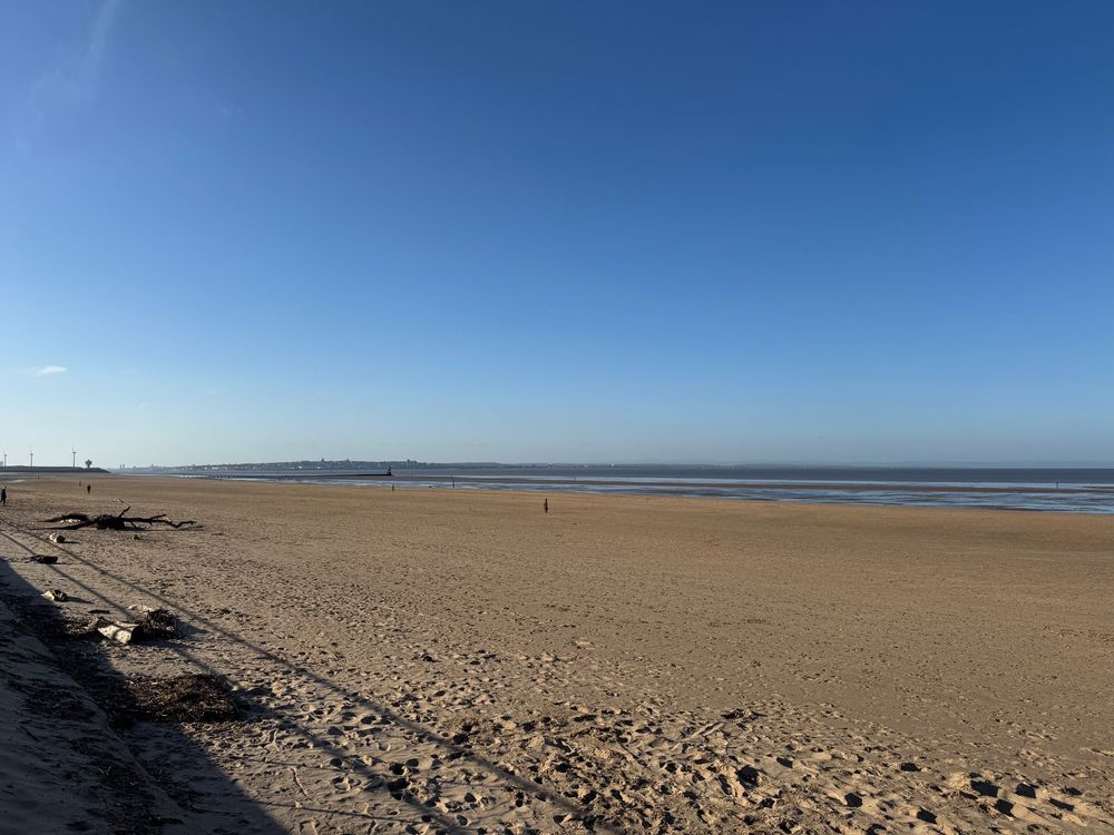 Crosby beach - being glorious