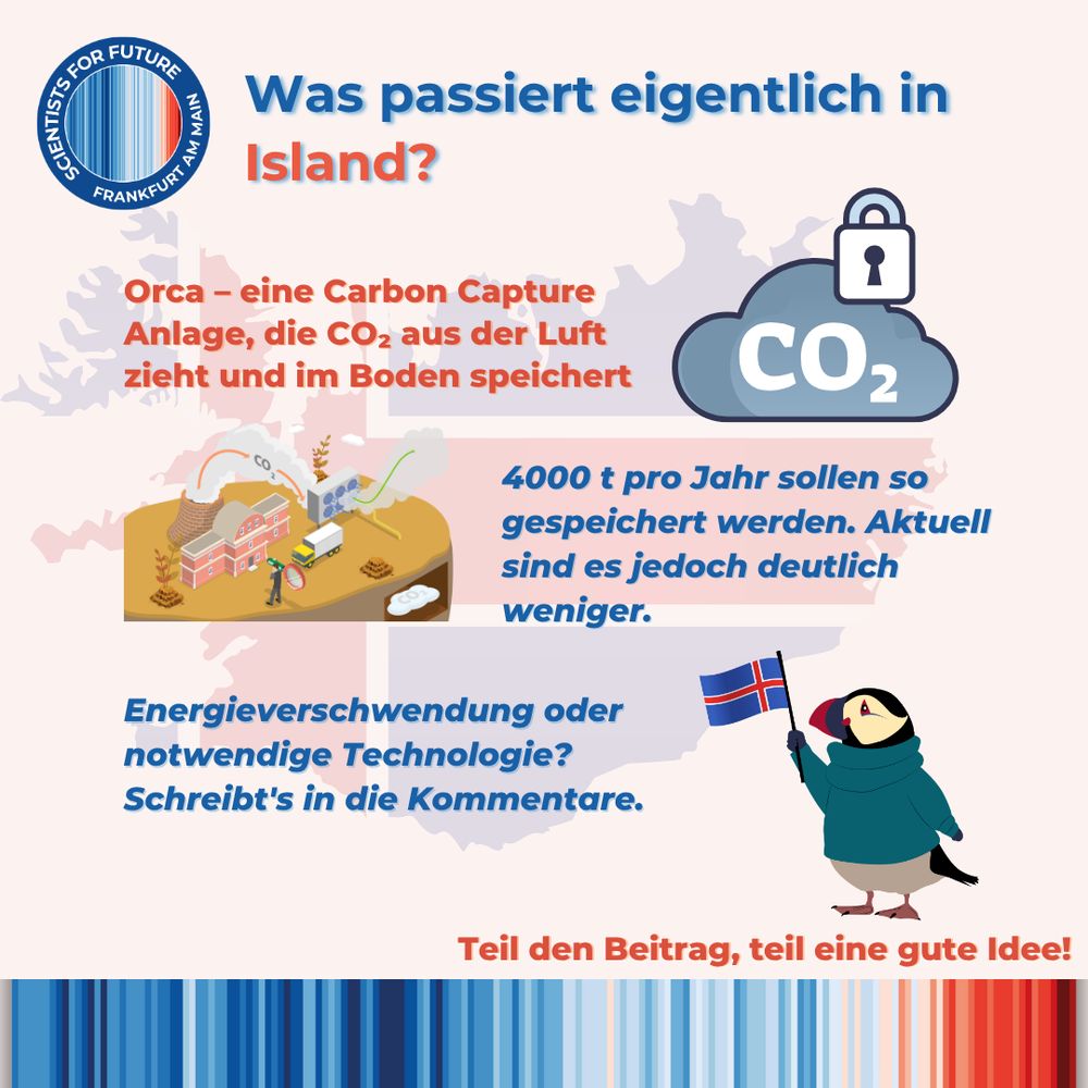 Was passiert eigentlich in Island? Orca – eine Carbon Capture Anlage, die CO₂ aus der Luft zieht und im Boden speichert. 4000 t pro Jahr sollen so gespeichert werden. Aktuell sind es jedoch deutlich weniger. Energieverschwendung oder notwendige Technologie? Schreibt's in die Kommentare.