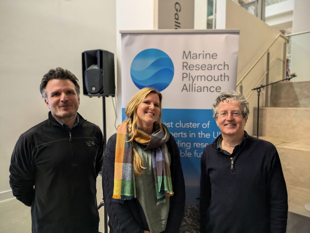Alex, Lilian and Peter at the MRP event