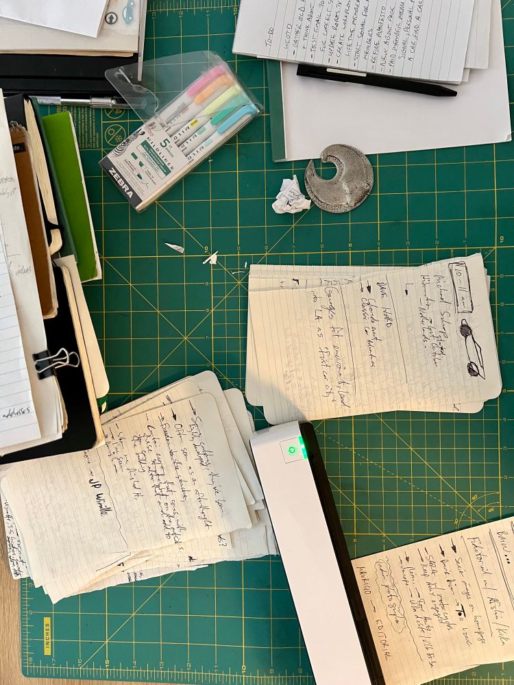 Old notebooks